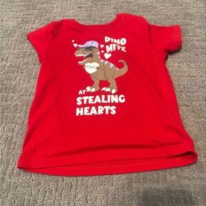 Wonder Nation Red Dino-Mite Tee